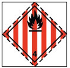 Class 4.1 Flammable Solids, self-reactive substances and de-sensitised explosives