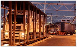 Eurotunnel Freight HGV Loading