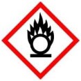 oxidising gases, liquids and oxidising solids sign